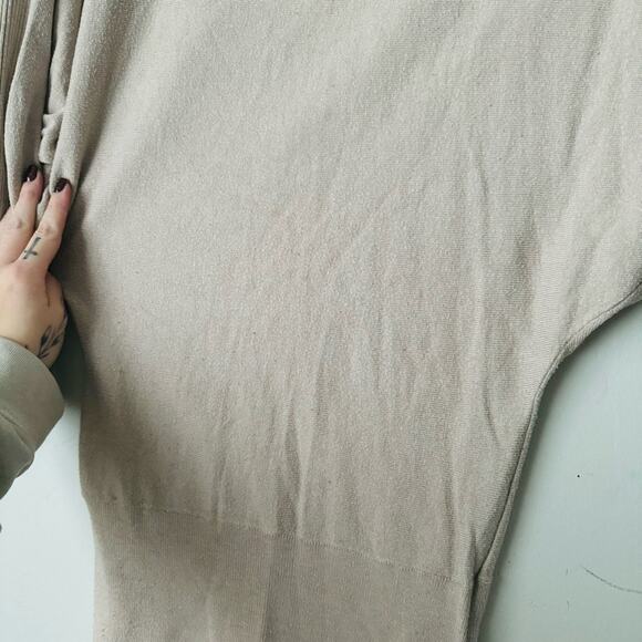 Monnari Flowey top tight bottom tan sweater dress woman’s S/M - Picture 7 of 10